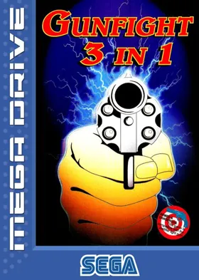 Gunfight 3 in 1 (World) (Unl) box cover front